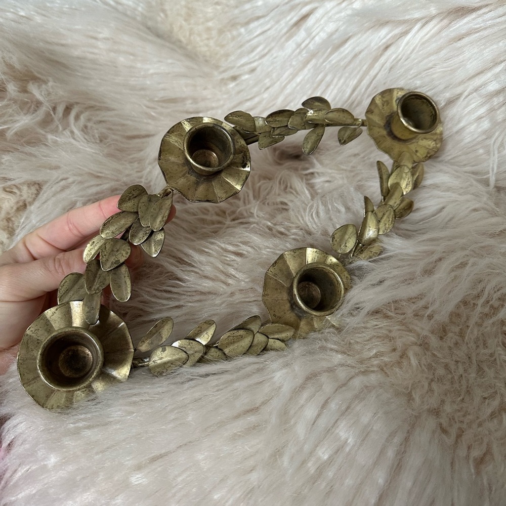 Vintage candlestick holder